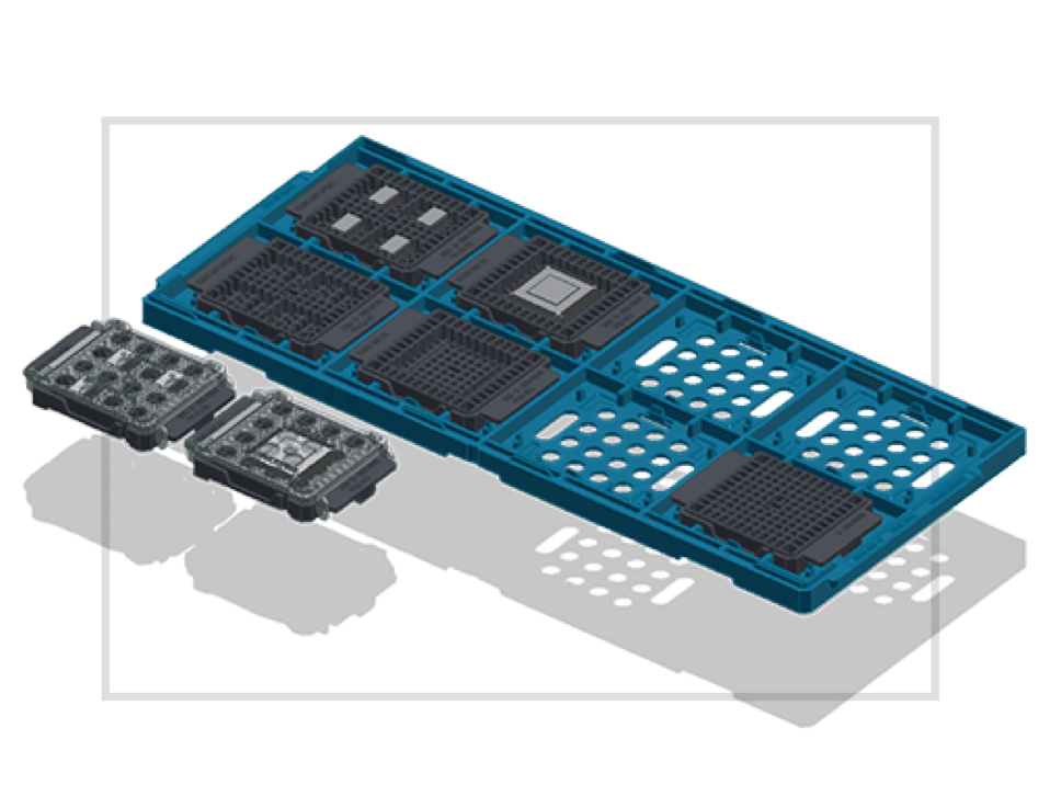 JEDEC Trays | Electronic Packaging | RH Murphy Co