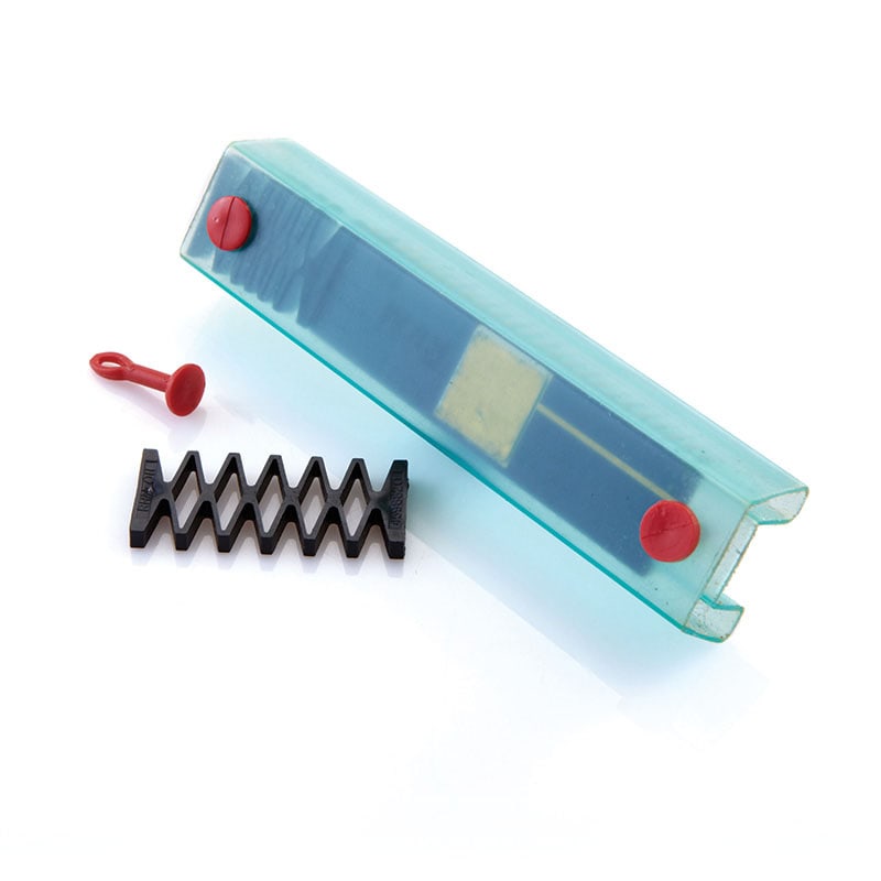Molded Plastic Springs and EZ-Tak Pins for IC protection