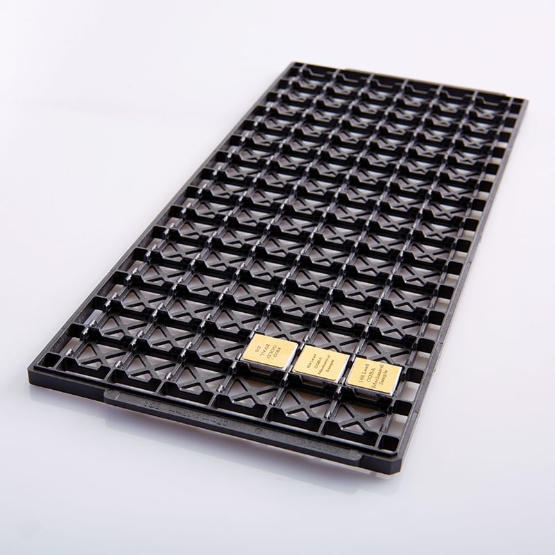 Custom JEDEC Matrix Tray for thick ceramic ball grid array