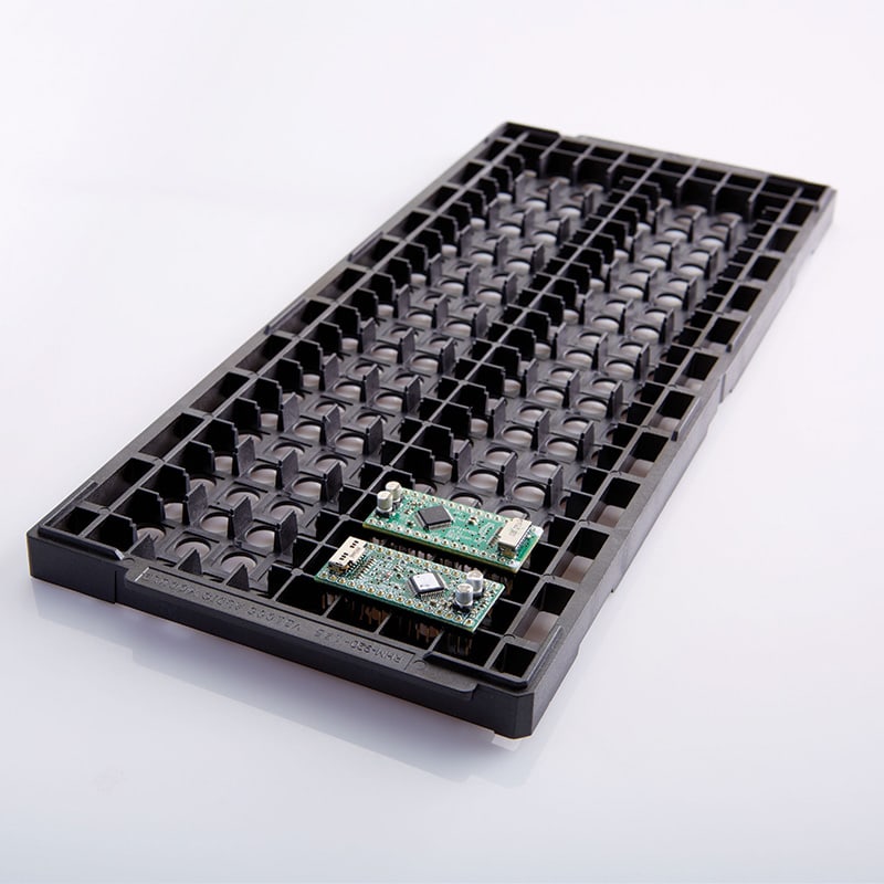 RapidTray® Machined Matrix Tray for custom modules