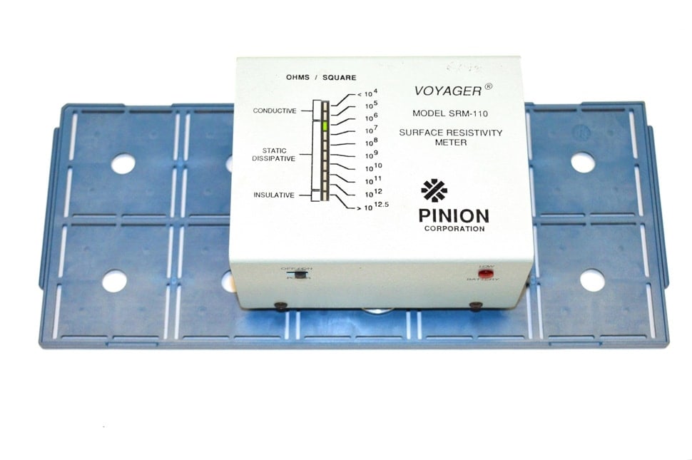 tray resistivity measurement.