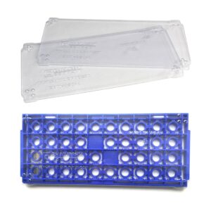 Clear JEDEC Tray Covers on BGA Matrix Trays