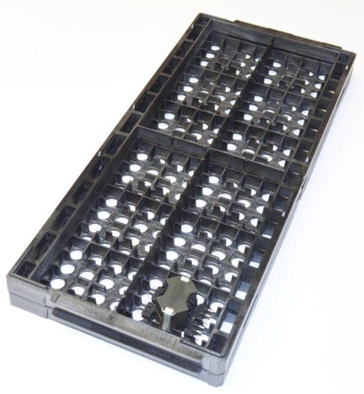 12 Pocket JEDEC Matrix Tray for Extra Tall Component