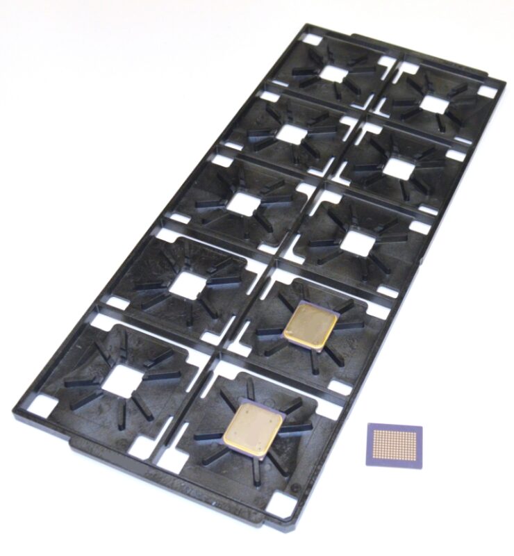 10 Pocket JEDEC Matrix Tray for Ceramic LGA