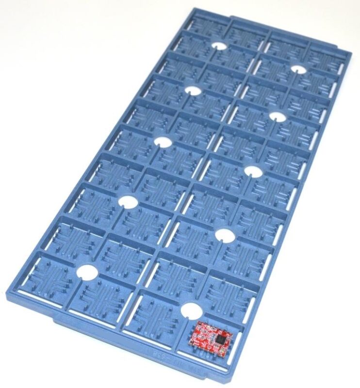 40 Pocket JEDEC Matrix Tray for Custom Module